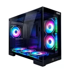 OVO Halo Series Mid Tower ARGB Gaming Casing